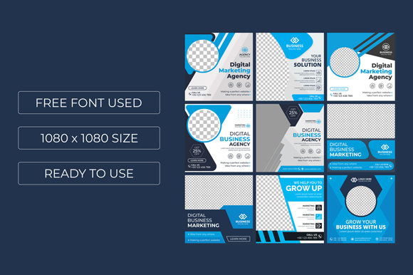 Download Social Media Design Template - Social media design Collection