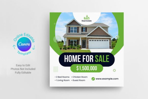 Download Canva Real Estate Social Media Post - Media post Collection