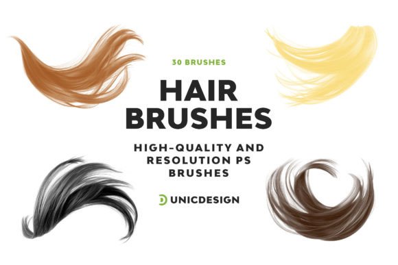 Download Hair Photoshop Brushes - Premium Resources