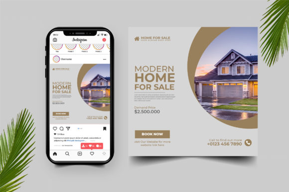 Download Real Estate Social Media Design Template - Social media design Collection