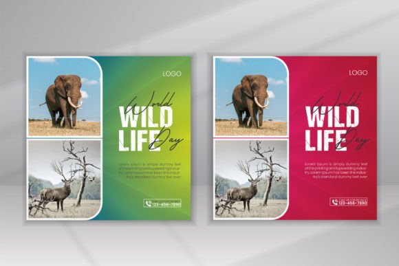 Download World Wild Life Day Social Media Design - Social media design Collection