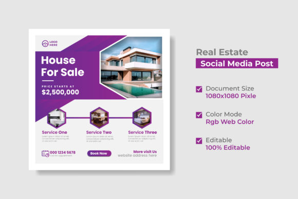 Download Real Estate Social Media Post - Media post Collection