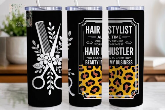 Download Hair Stylist Leopard Print 20oz Tumbler - Premium Resources